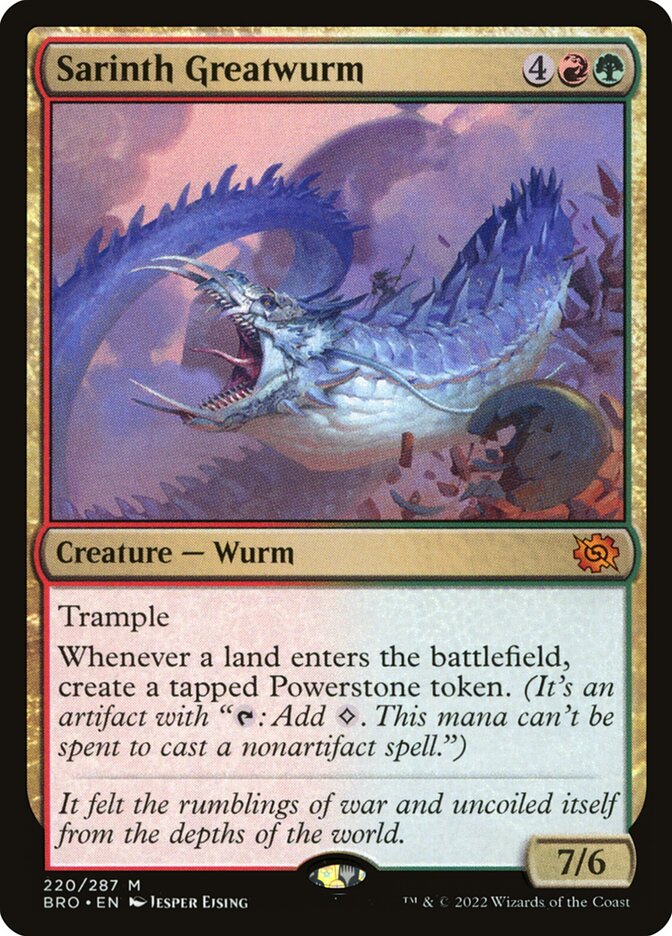 Sarinth Greatwurm: The Brothers' War