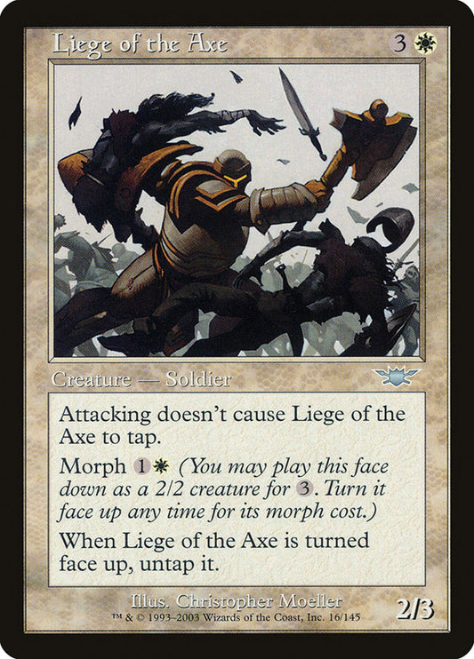 Liege of the Axe - (Foil): Legions