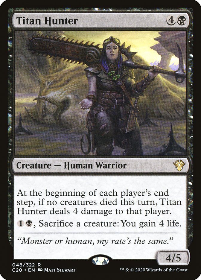 Titan Hunter: Commander 2020