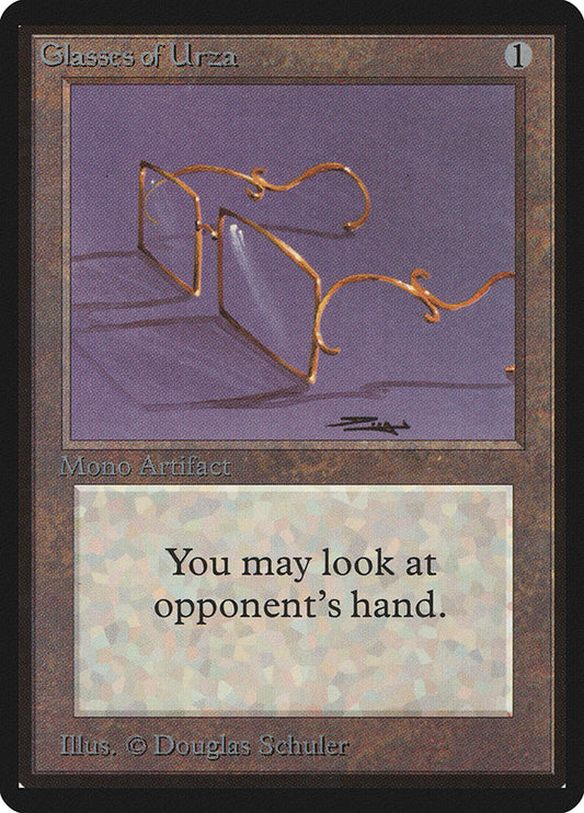 Glasses of Urza: Limited Edition Beta
