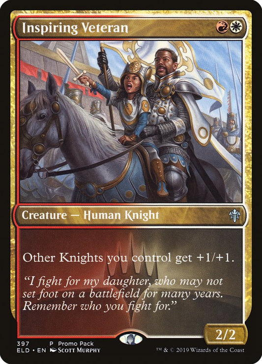 Inspiring Veteran: Throne of Eldraine