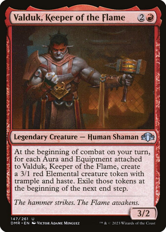 Valduk, Keeper of the Flame: Dominaria Remastered