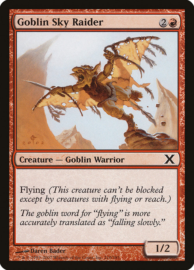 Goblin Sky Raider: Tenth Edition