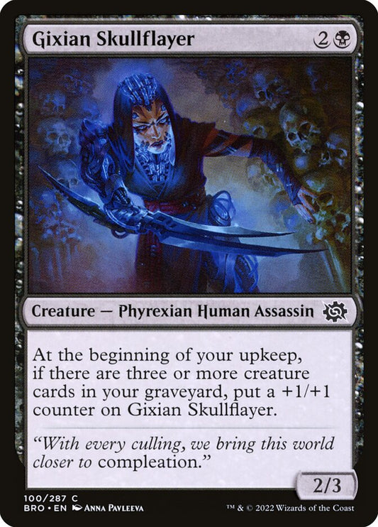 Gixian Skullflayer - (Foil): The Brothers' War