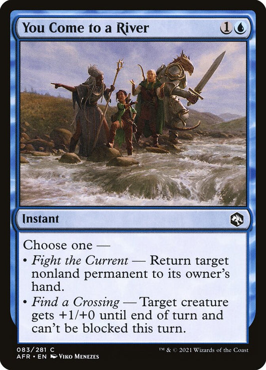 You Come to a River - (Foil): Adventures in the Forgotten Realms