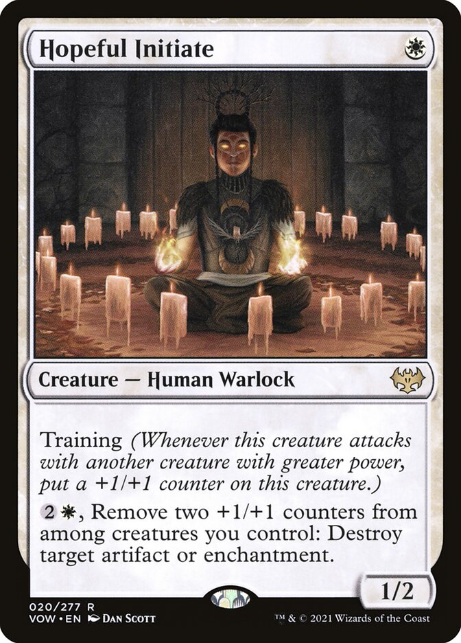Hopeful Initiate: Innistrad: Crimson Vow