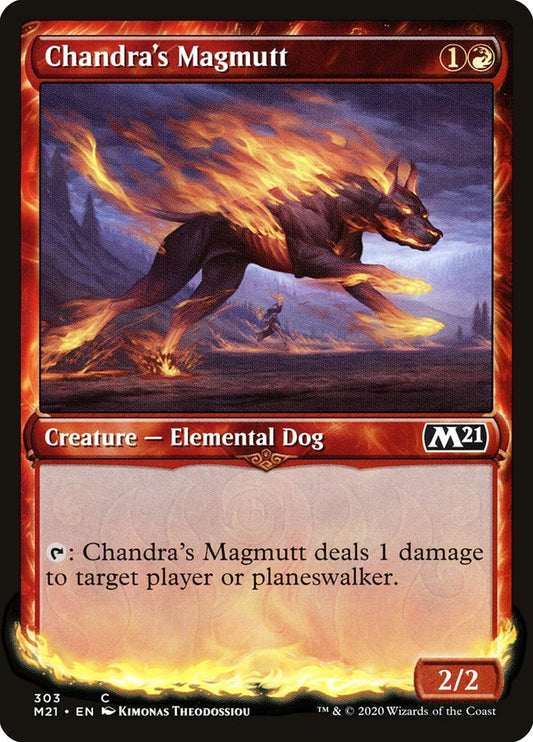 Chandra's Magmutt (Showcase) - (Foil): Core Set 2021