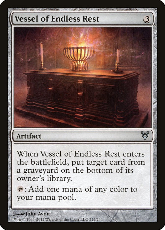 Vessel of Endless Rest - (Foil): Avacyn Restored