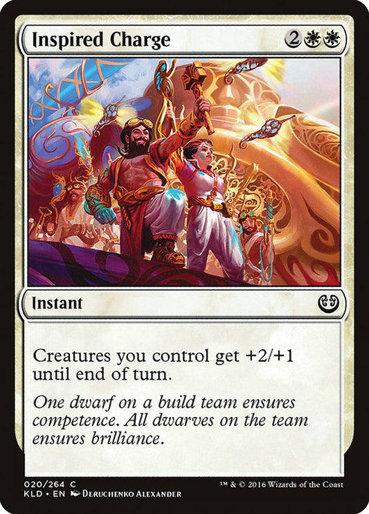 Inspired Charge - (Foil): Kaladesh