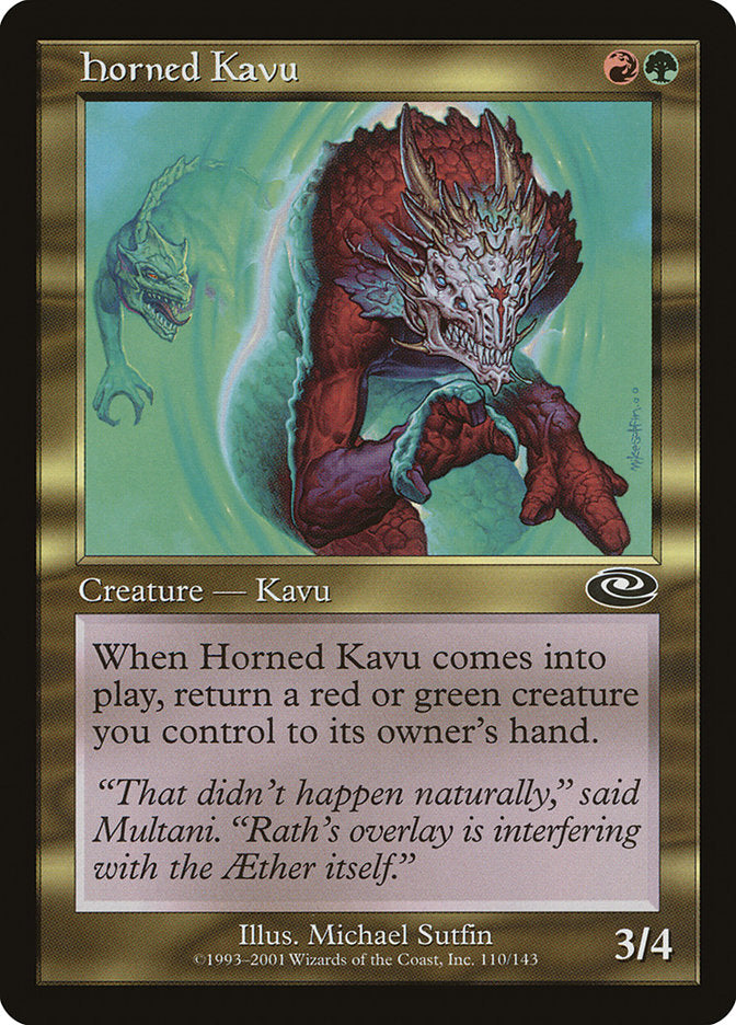 Horned Kavu: Planeshift