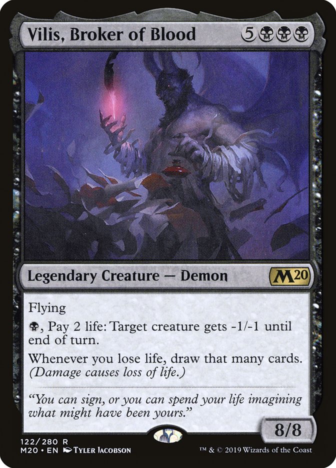 Vilis, Broker of Blood - (Foil): Core Set 2020