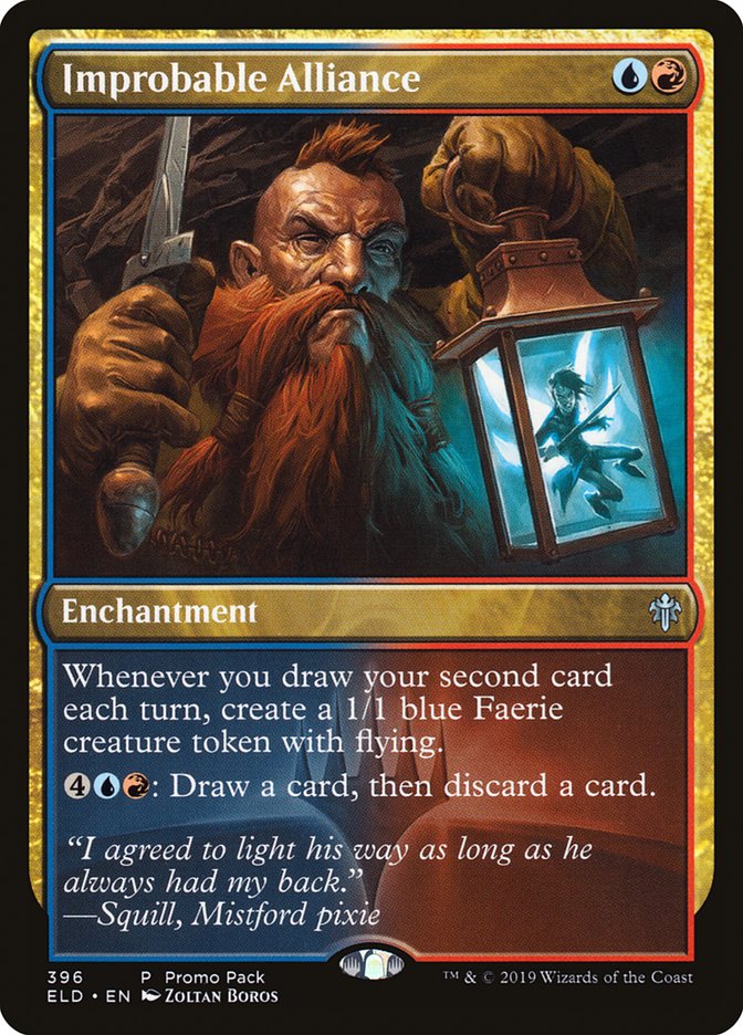 Improbable Alliance - (Foil): Throne of Eldraine