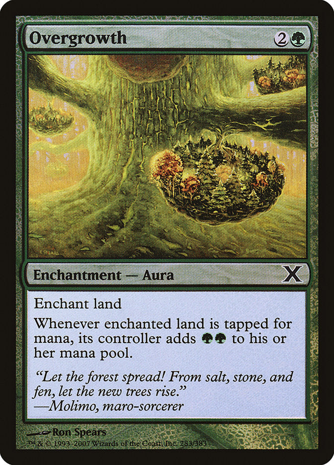 Overgrowth - (Foil): Tenth Edition