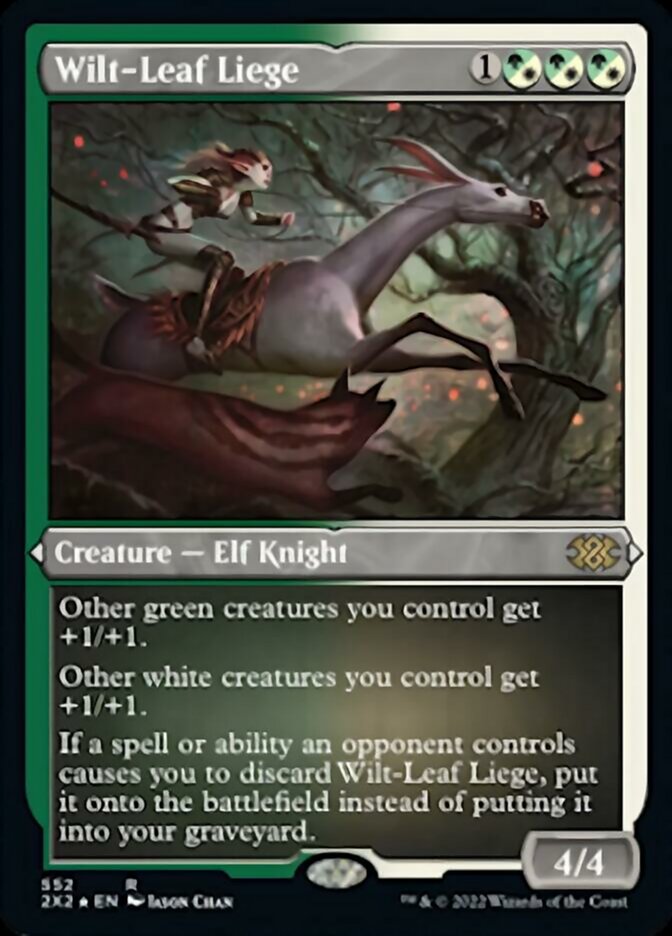 Wilt-Leaf Liege (Foil Etched) - (Foil): Double Masters 2022