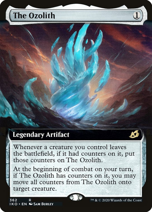 The Ozolith (Extended Art) - (Foil): Ikoria: Lair of Behemoths