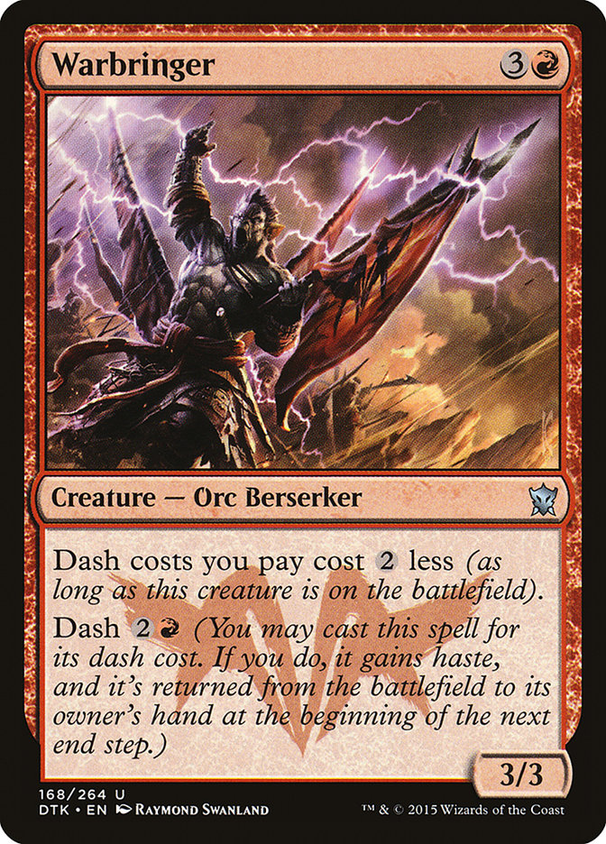 Warbringer - (Foil): Dragons of Tarkir