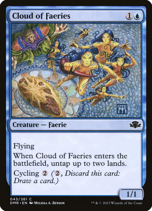 Cloud of Faeries - (Foil): Dominaria Remastered