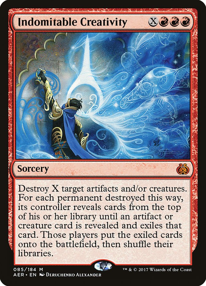 Indomitable Creativity - (Foil): Aether Revolt