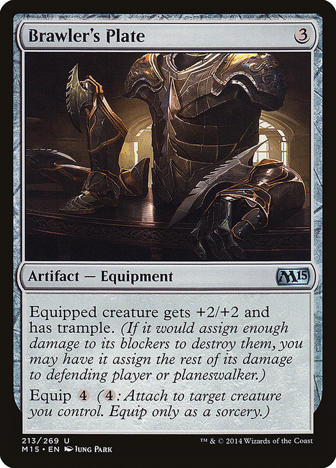Brawler's Plate - (Foil): Magic 2015