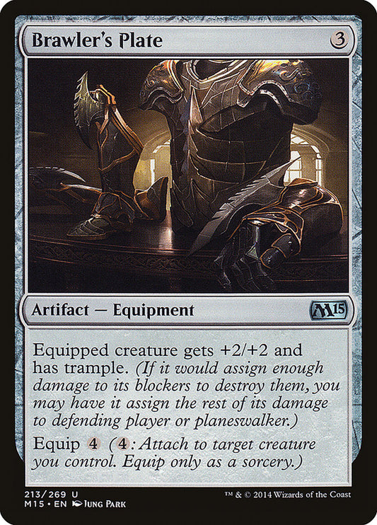 Brawler's Plate - (Foil): Magic 2015
