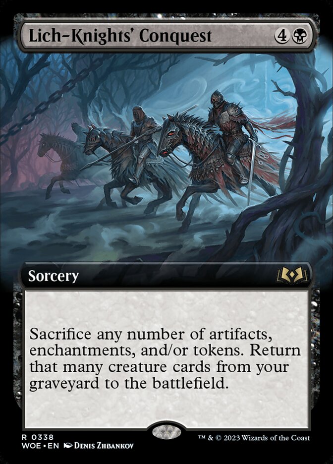 Lich-Knights' Conquest (Extended Art): Wilds of Eldraine