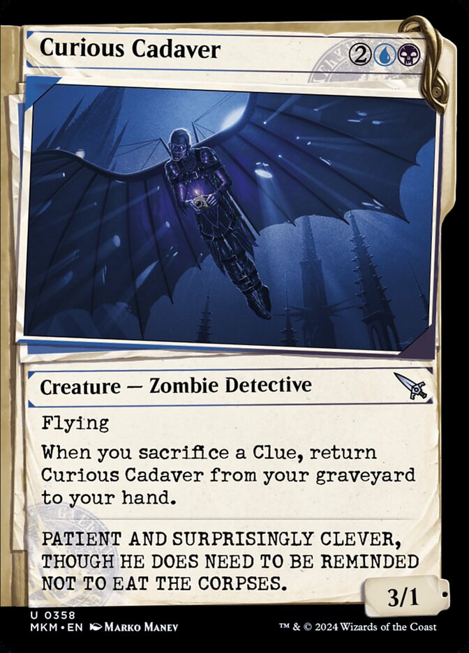 Curious Cadaver (Showcase) - (Foil): Murders at Karlov Manor