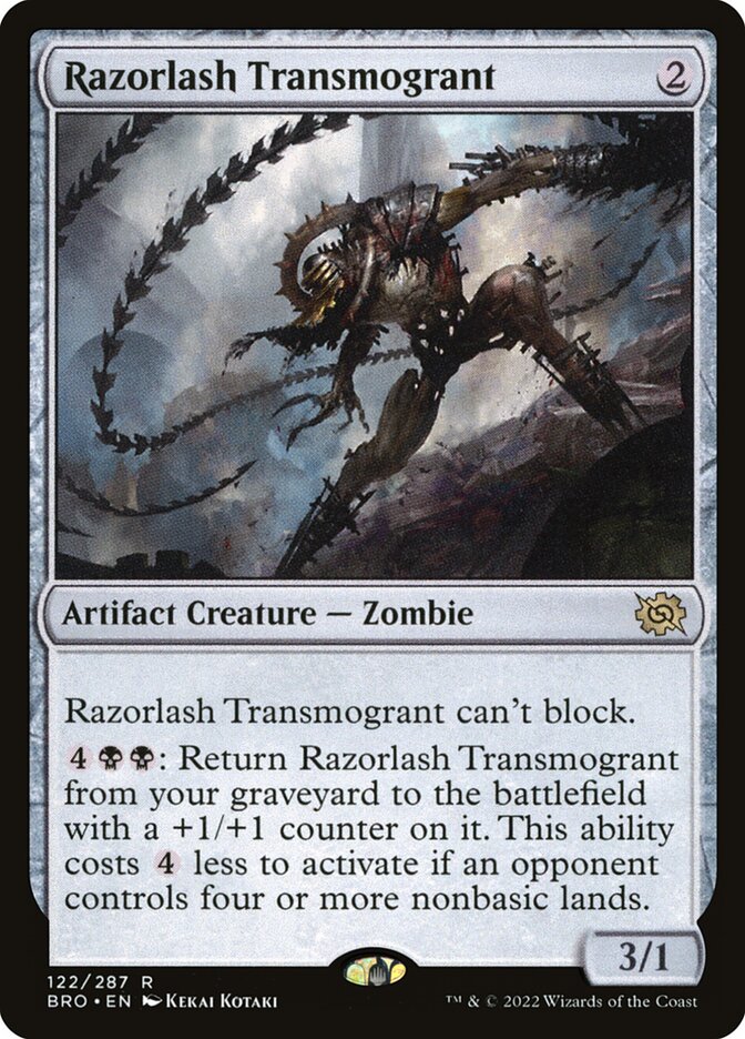 Razorlash Transmogrant: The Brothers' War