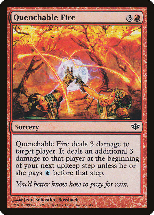 Quenchable Fire: Conflux