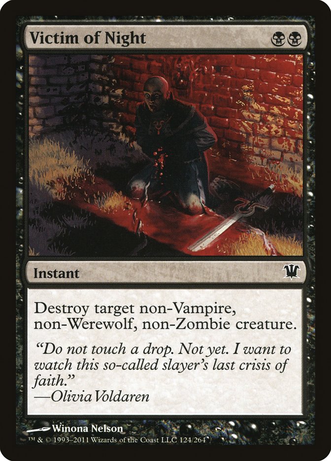 Victim of Night - (Foil): Innistrad