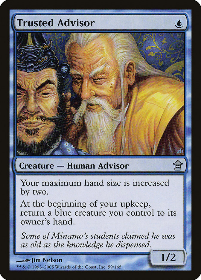 Trusted Advisor - (Foil): Saviors of Kamigawa