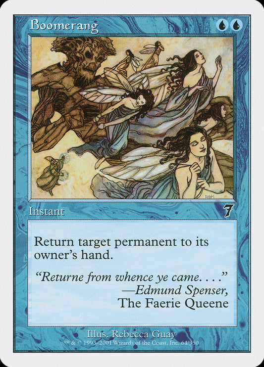 Boomerang - (Foil): Seventh Edition
