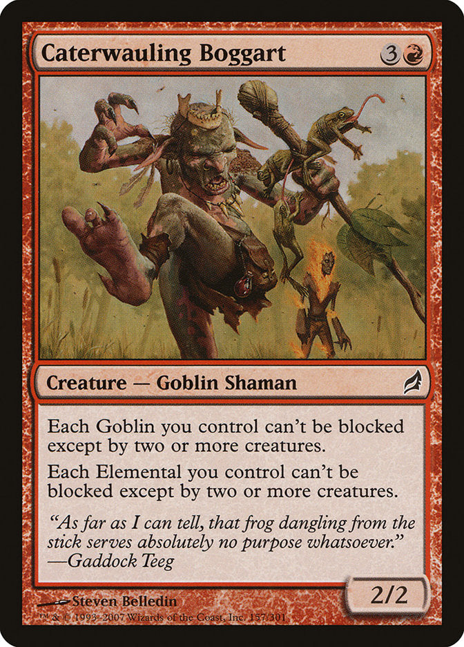 Caterwauling Boggart - (Foil): Lorwyn