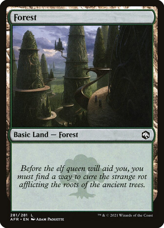 Forest (#281) - (Foil): Adventures in the Forgotten Realms