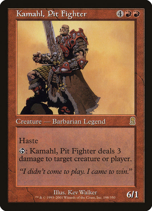 Kamahl, Pit Fighter: Odyssey