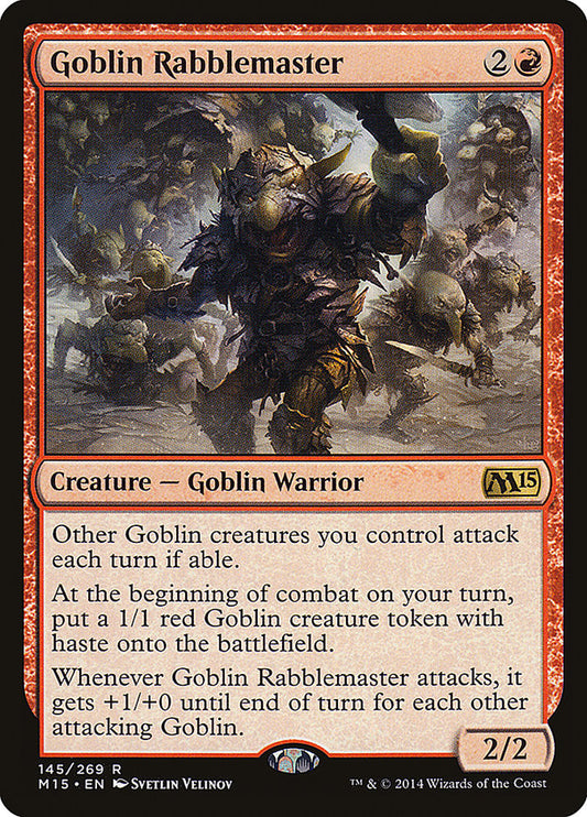 Goblin Rabblemaster: Magic 2015
