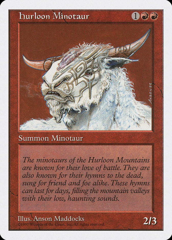 Hurloon Minotaur: Fifth Edition