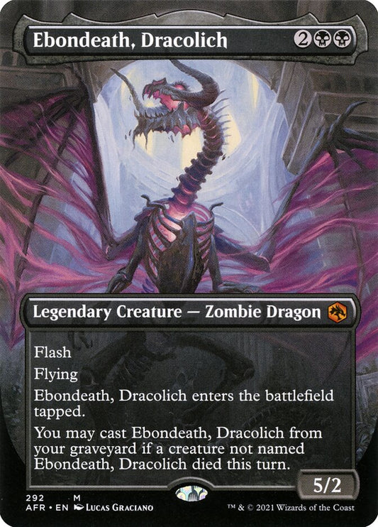 Ebondeath, Dracolich (Borderless): Adventures in the Forgotten Realms