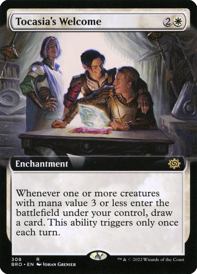 Tocasia's Welcome (Extended Art): The Brothers' War