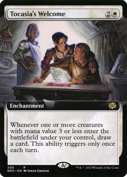 Tocasia's Welcome (Extended Art): The Brothers' War