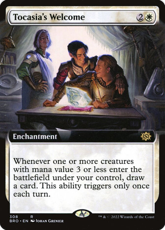 Tocasia's Welcome (Extended Art) - (Foil): The Brothers' War