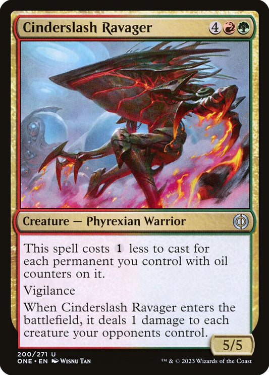 Cinderslash Ravager: Phyrexia: All Will Be One