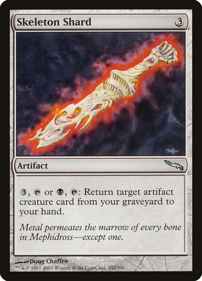 Skeleton Shard: Mirrodin