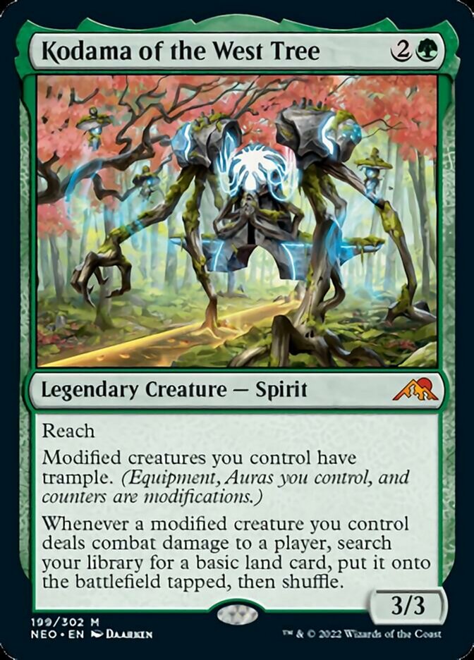 Kodama of the West Tree - (Foil): Kamigawa: Neon Dynasty