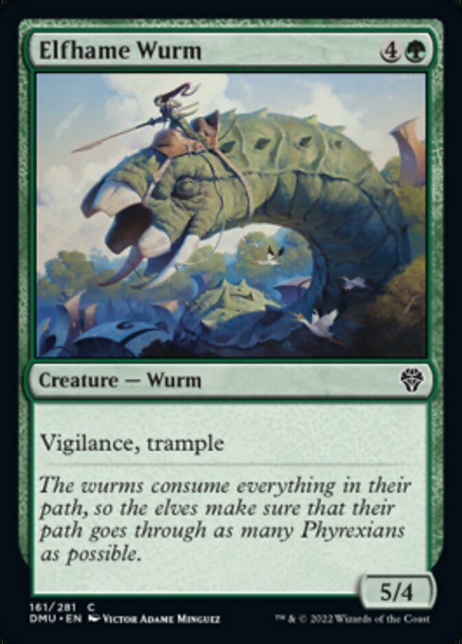 Elfhame Wurm: Dominaria United