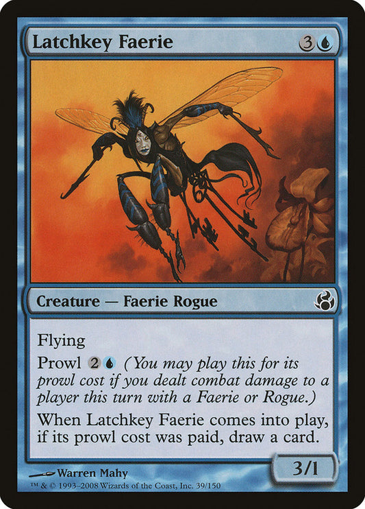 Latchkey Faerie - (Foil): Morningtide
