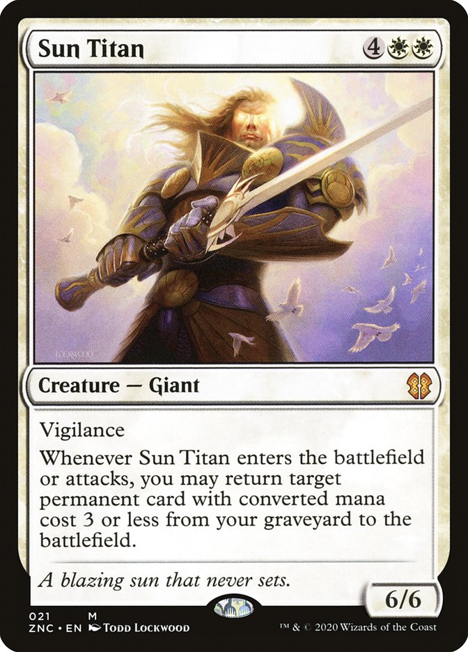 Sun Titan: Zendikar Rising Commander
