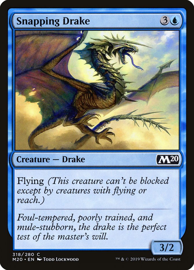 Snapping Drake (Welcome Deck): Core Set 2020