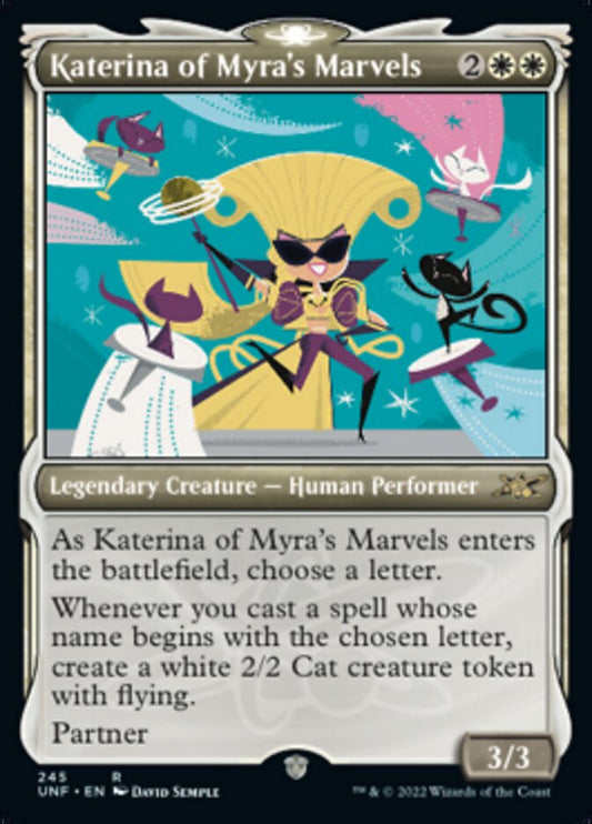 Katerina of Myra's Marvels (Showcase) - (Foil): Unfinity