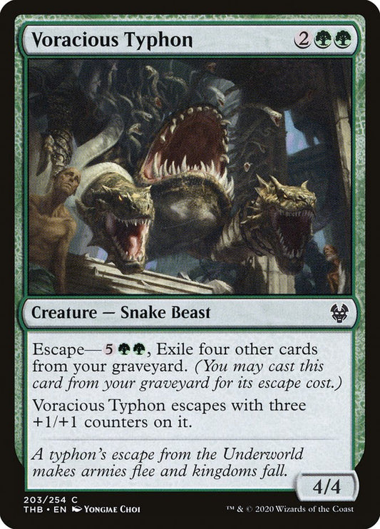 Voracious Typhon - (Foil): Theros Beyond Death