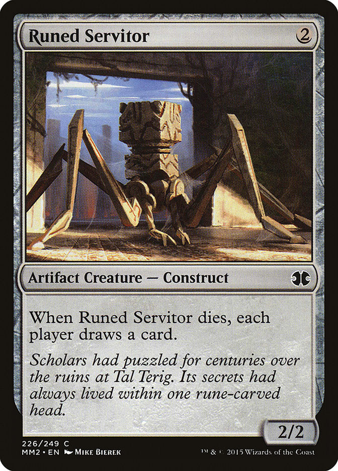 Runed Servitor: Modern Masters 2015